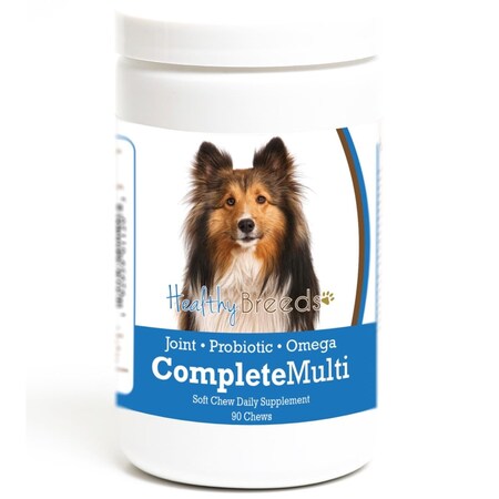 Healthy Breeds Shetland Sheepdog all in one Multivitamin Soft Chew, 90PK 192959011203